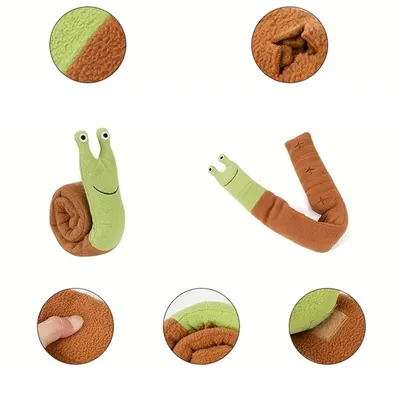 IntiMeg  Jouet pour chien en forme d'escargot