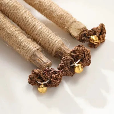 IntiMeg  Bâton de dentition pour chat Feather Bell