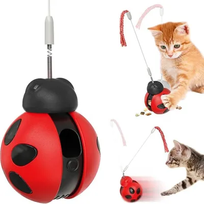 IntiMeg Jouet pour chat Tumbler Beetle