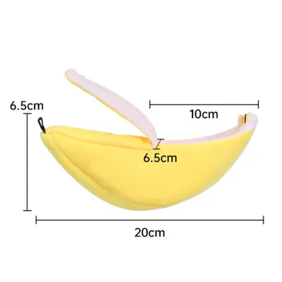 IntiMeg Lit banane pour hamster