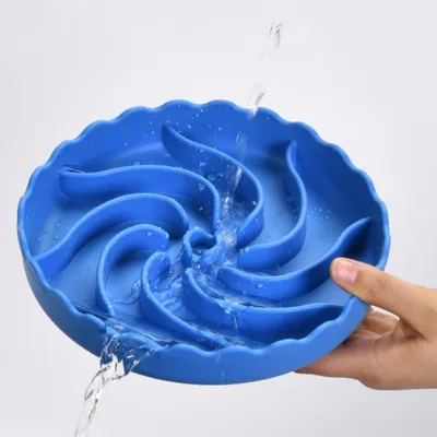 IntiMeg Bol anti-glouton en silicone pour chien