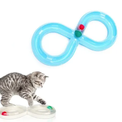 IntiMeg Jeu de chat : piste avec balle IntiMeg Jeu de chat : piste avec balle
