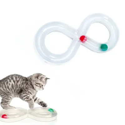 IntiMeg Jeu de chat : piste avec balle IntiMeg Jeu de chat : piste avec balle