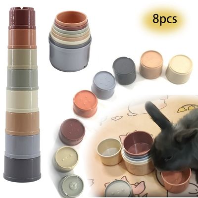 IntiMeg Tasse de snacks pour lapins, jouet