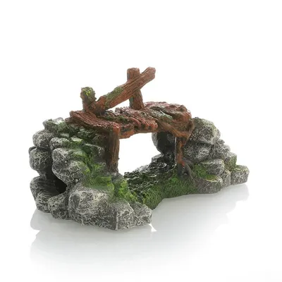 IntiMeg Pont en résine pour aquarium