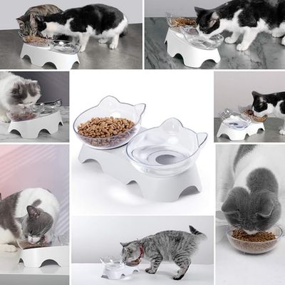 IntiMeg Comedero elevado para gatos
