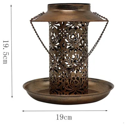 IntiMeg Mangeoire solaire pour oiseaux