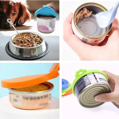 IntiMeg tapas para recipientes de comida para mascotas