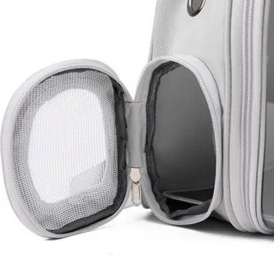 IntiMeg Sac à dos transparent pour chat