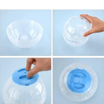 IntiMeg Balle de sport pour hamster transparent