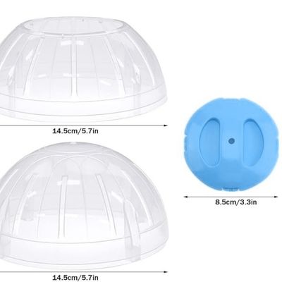 IntiMeg Pelota de ejercicio transparente para hámster