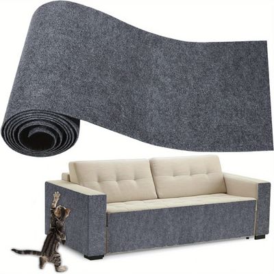 IntiMeg Tapis griffoir multi-usages pour chat Gris foncé 30*100cm