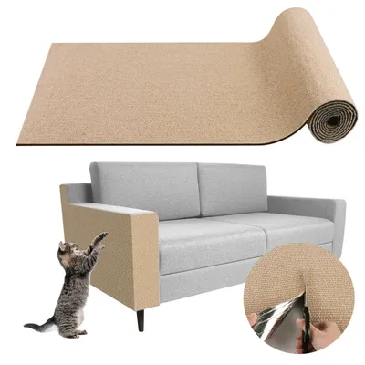 IntiMeg Alfombrilla rascadora multiusos para gatos