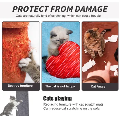 IntiMeg Tapis griffoir multi-usages pour chat