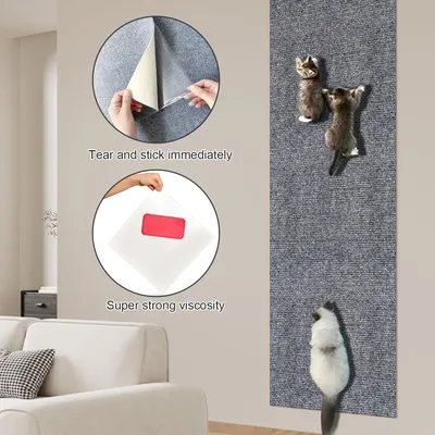 IntiMeg Tapis griffoir multi-usages pour chat