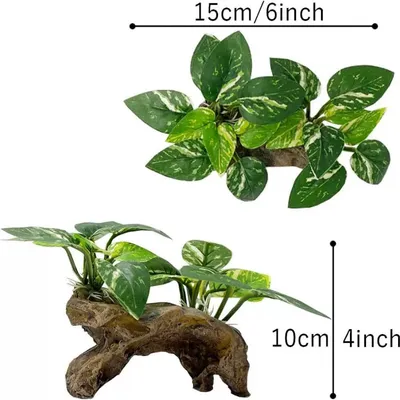 IntiMeg Décoration d'aquarium en racines d'arbres artificiels IntiMeg Décoration d'aquarium en racines d'arbres artificiels