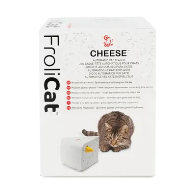 FroliCat Jouet automatique pour chat Cheese