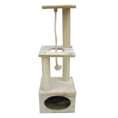 Arbre à Chat Platin Pro 106 cm Jouet Animaux Intérieur Multicolore