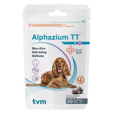 TVM - ALPHAZIUM TT M - 30 bouchées - TVM