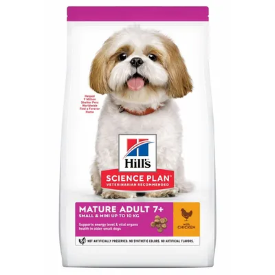 HILL'S - CHIEN SCIENCE PLAN ADULT MATURE 7+ SMALL MINI POULET HILL'S - CHIEN SCIENCE PLAN ADULT MATURE 7+ SMALL MINI POULET