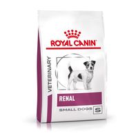 Packung Royal Canin VETERINÄR HUNDEN MIT RENALÄRER BELASTUNG, KLEINE Trockenfutt