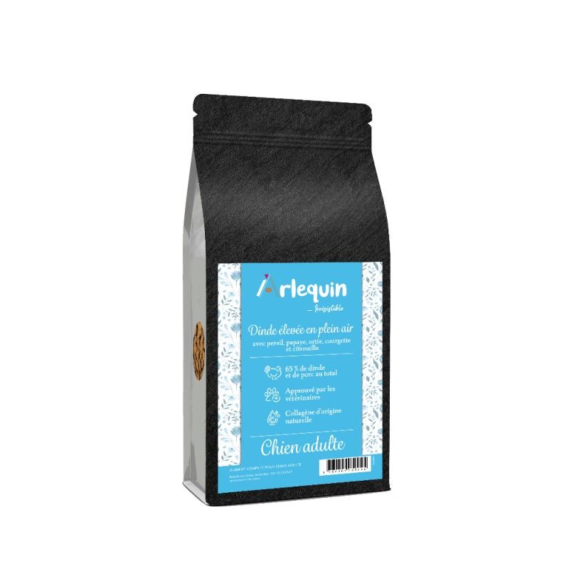 Arlequin - CROQUETTE CHIEN  - SANS CÉRÉALES -   - Dinde