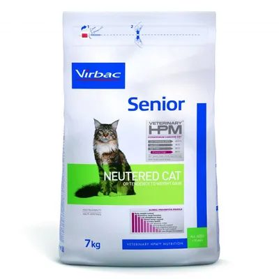 VIRBAC - Croquettes Chat - VET HPM Senior Neutered