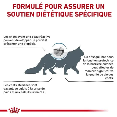 ROYAL CANIN -   chat VET CAT SKIN COAT