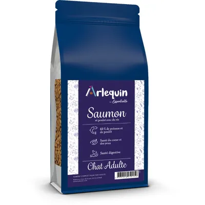 Arlequin - CROQUETTE CHAT SAUMON POULET Arlequin - CROQUETTE CHAT SAUMON POULET