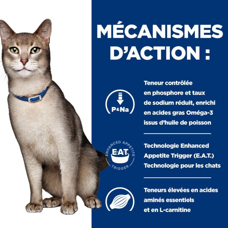 HILL'S -   CHAT ADULT PRESCRIPTION DIETS K/D KIDNEY CARE (POULET)