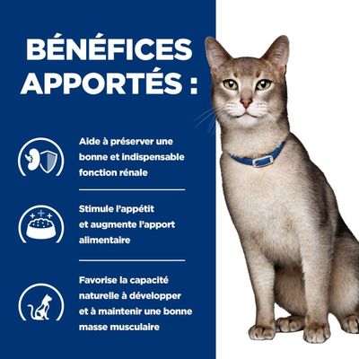 HILL'S -   CHAT ADULT PRESCRIPTION DIETS K/D KIDNEY CARE (POULET)