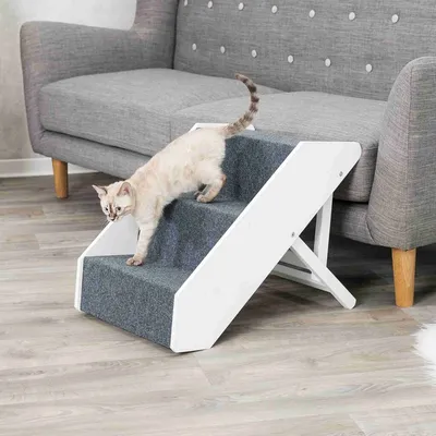 TRIXIE Escalier pour animaux de compagnie réglable en hauteur MDF TRIXIE Escalier pour animaux de compagnie réglable en hauteur MDF
