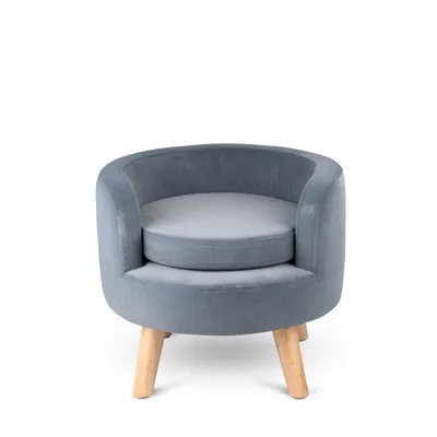 maxxpro Lit Animaux 80KG Velours Gris