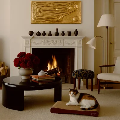 Bagane Griffoir chat rouge cerise, Fouquet's