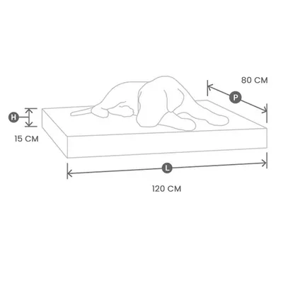 Bagane Housse de remplacement pour lit, Dauphine Bagane Housse de remplacement pour lit, Dauphine