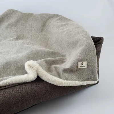 Bagane Couverture en tissu imitation fourrure, Nation