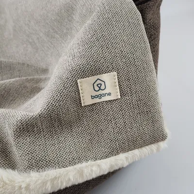 Bagane Couverture en tissu imitation fourrure, Nation