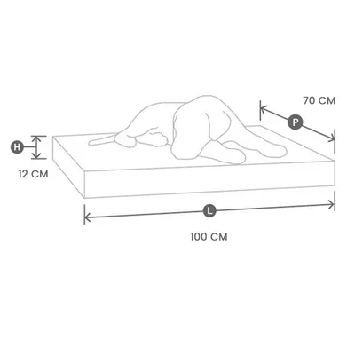 Bagane Housse de remplacement pour lit, Dauphine Bagane Housse de remplacement pour lit, Dauphine