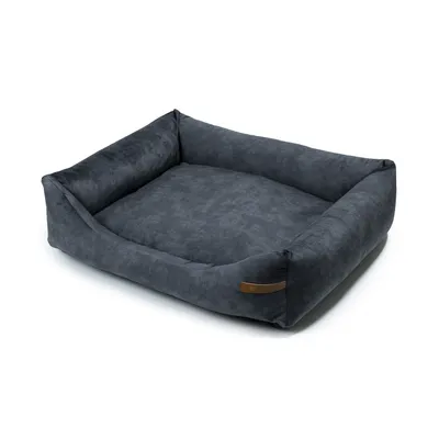 Bagane Panier grand chien / chat gris, écologique au toucher velours Ecow Bagane Panier grand chien / chat gris, écologique au toucher velours Ecow