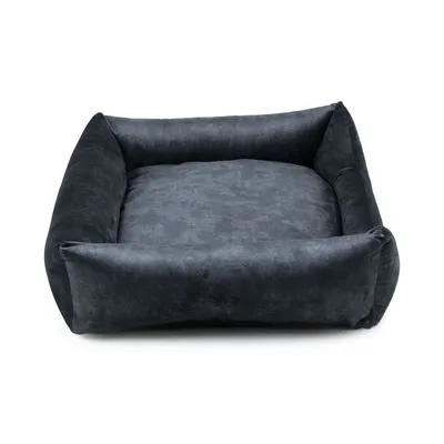Bagane Panier grand chien / chat gris, écologique au toucher velours Ecow Bagane Panier grand chien / chat gris, écologique au toucher velours Ecow