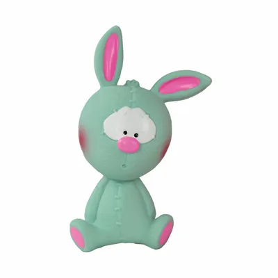 JOUET EN LATEX "EL LAPINO" BLEU