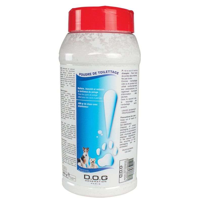 Dog Génération Poudre de toilettage