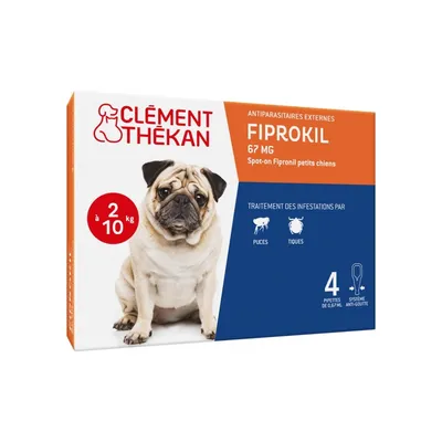 Clement Thékan - FIPROKIL CHIEN 2 - 10 KG - CLEMENT THEKAN Clement Thékan - FIPROKIL CHIEN 2 - 10 KG - CLEMENT THEKAN