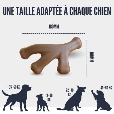 Supravit Jouet pour chien ChewDeer