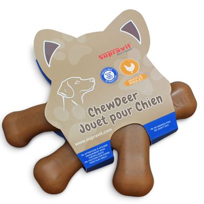 Supravit Jouet pour chien ChewDeer Goût poulet