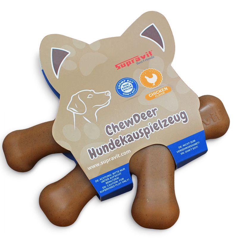 Supravit ChewDeer Hundespielzeug für starke Kauer