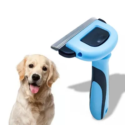 IntiMeg Peigne anti-poils morts pour chien et chat