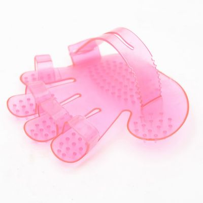 IntiMeg Guantes de baño y guantes de cinco dedos para gatos y perros