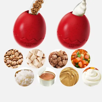 IntiMeg Jouet pour chien œuf de dinosaure