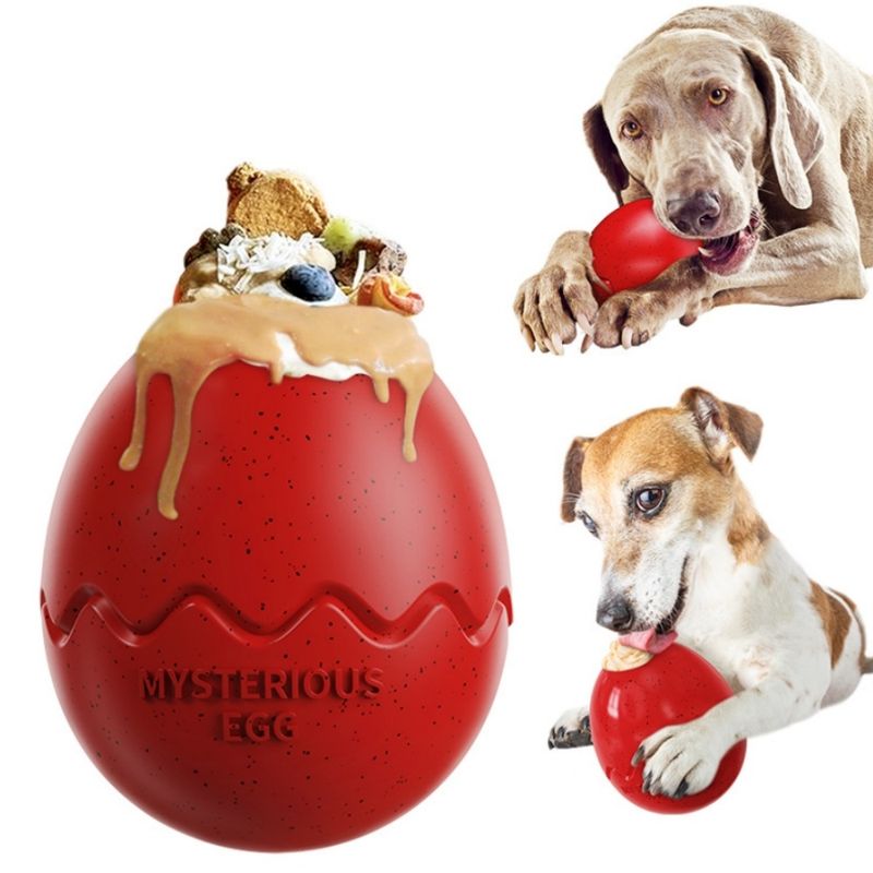 IntiMeg Jouet pour chien œuf de dinosaure